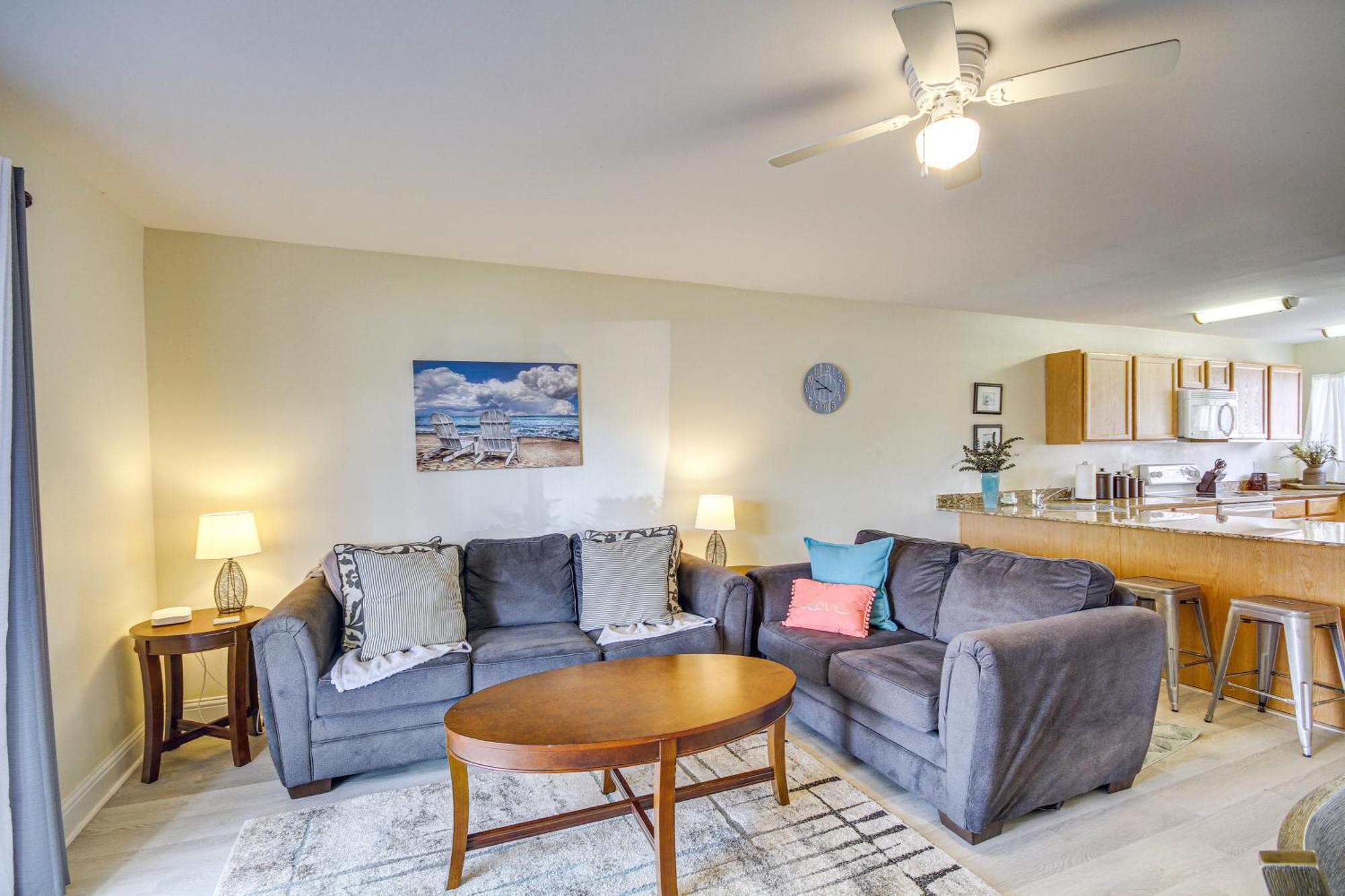 Airy Biloxi Condo With Patio Walk To Beach! Exterior foto